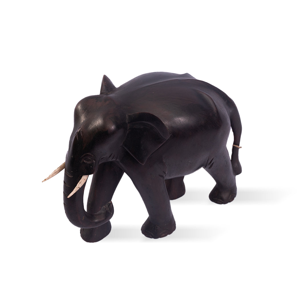 Wooden Crafted Elephent Carving | Unique Gift Item