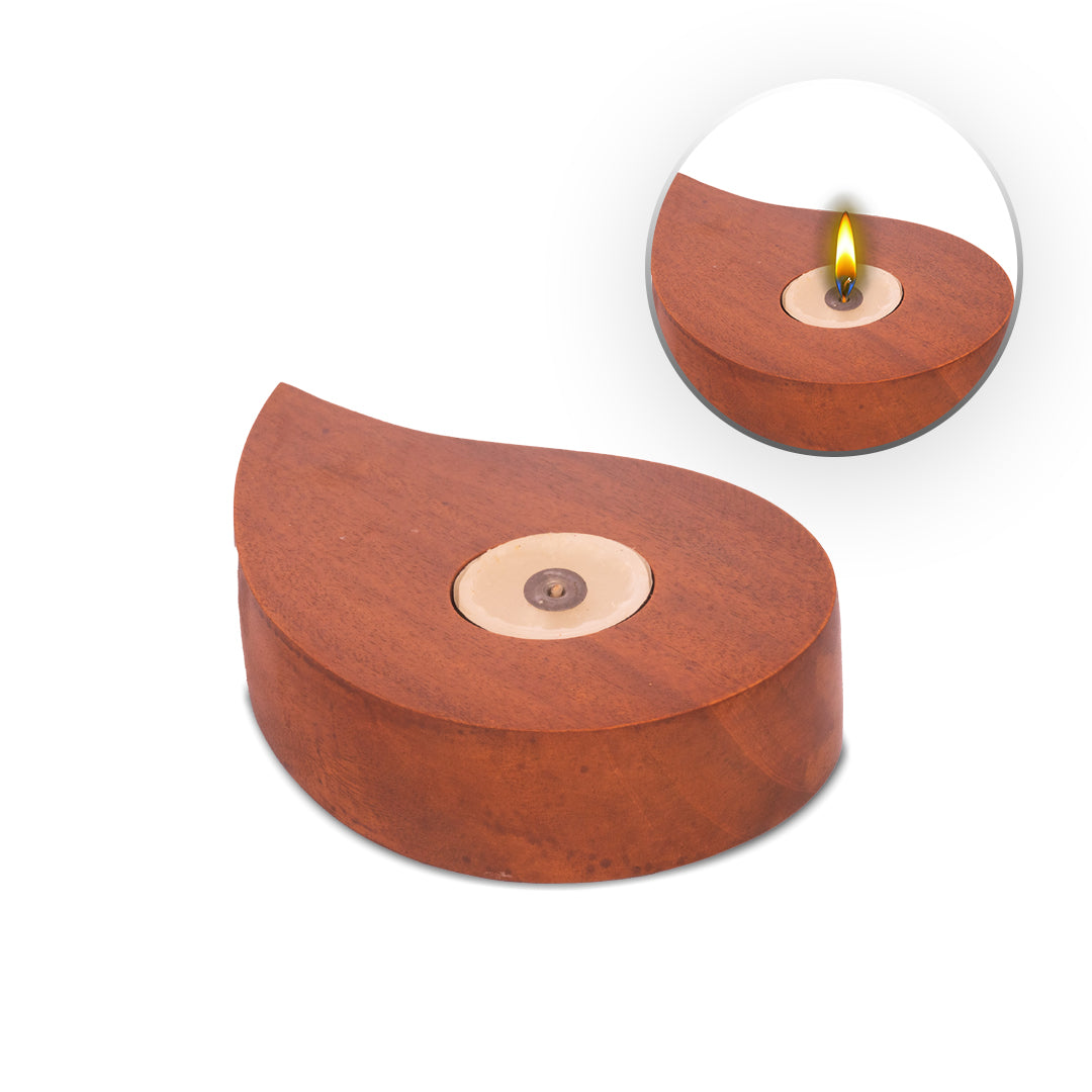 Wooden Carving | Candle Holder | Unique Gift