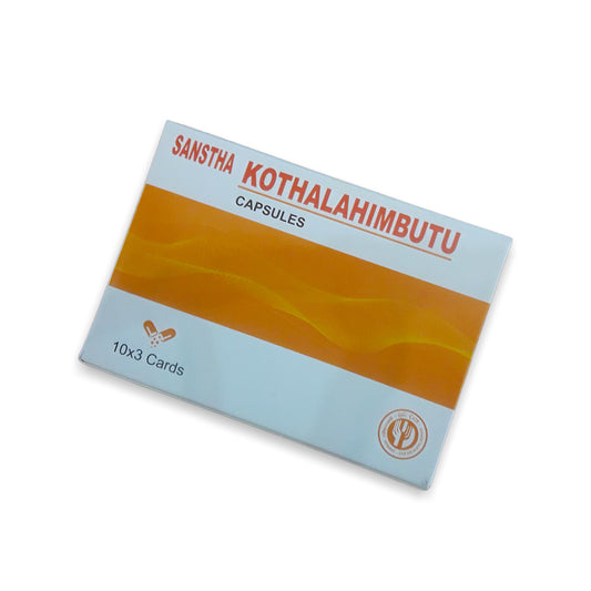 KOTHALAHIBUTU ( Salacia reticulata ) Capsule 300mg | Best Ayurvedic Products in Sri Lanka