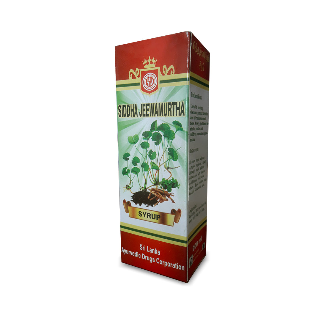 Herbal Energy Booster | Herbal Syrap | Siddha Jeewa Mrutha | Best Ayurvedic Products in Sri Lanka