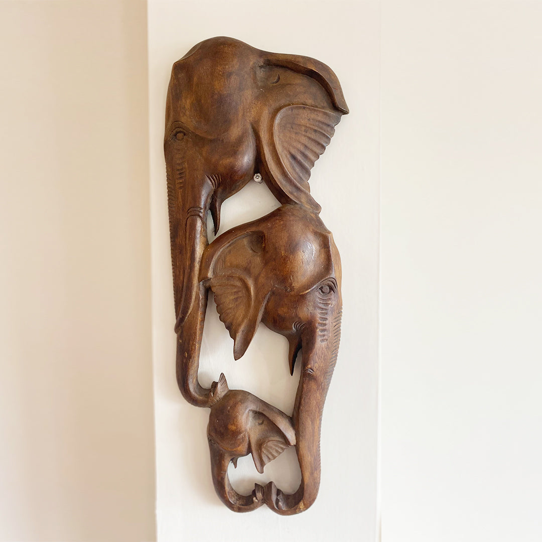 Wooden Carvings | Wall Art | Ceylon Elephant