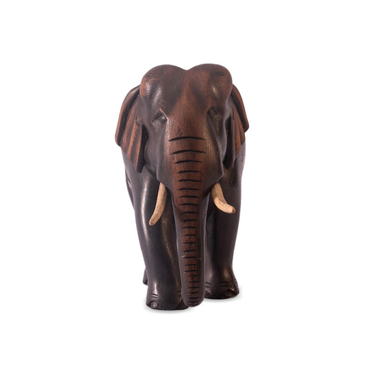 Wooden Crafted Sri Lankan Wild Elephent Carving | Unique Gift Item