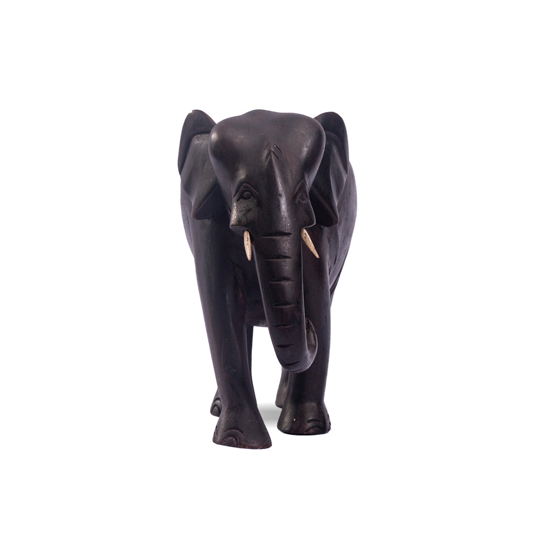 Wooden Crafted Elephent Carving | Unique Gift Item
