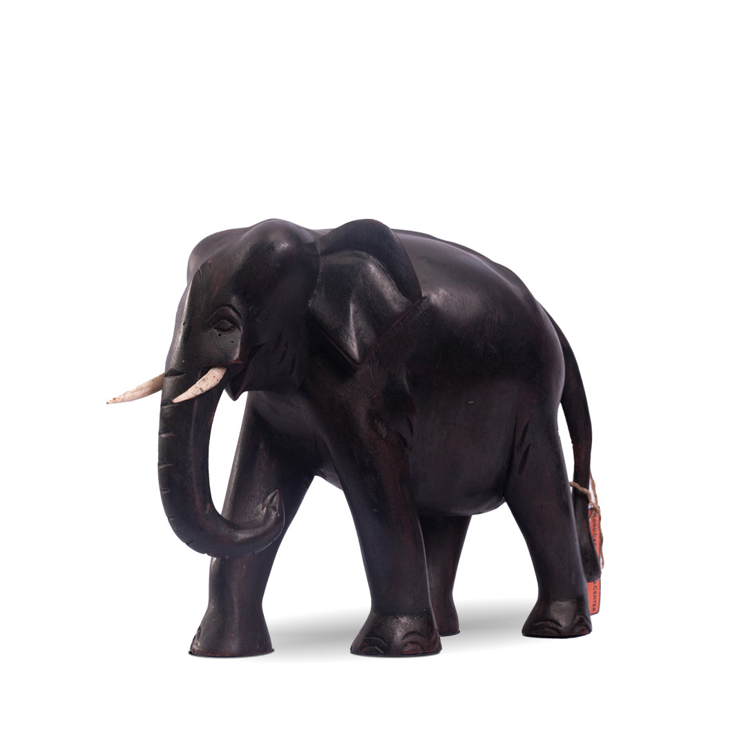 Wooden Crafted Elephent Carving | Unique Gift Item